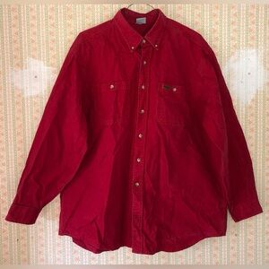 Vintage Carhartt Heavy Canvas/Twill Shirt - Size 2XL